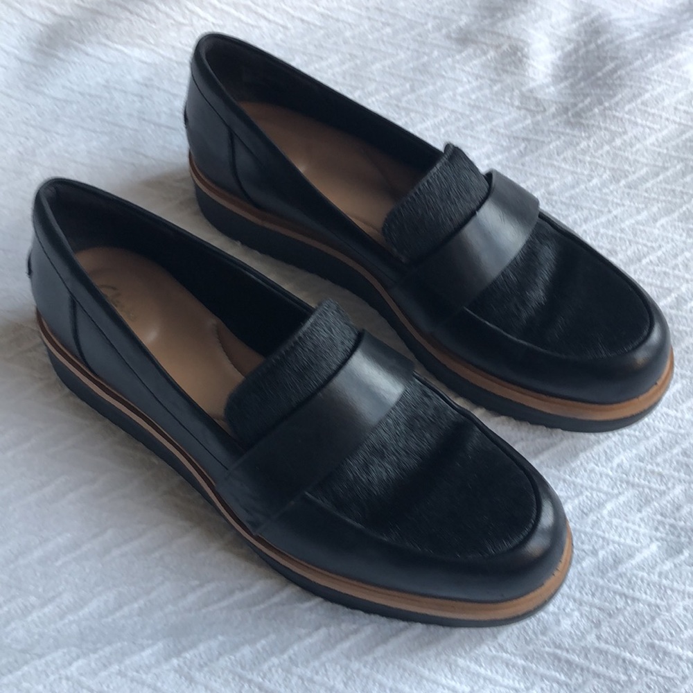 Clarks Artisian Teadale Elsa Slip On Platform Loafer